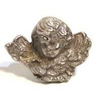 Emenee MK1153-ABB Home Classics Collection Angel 1-3/4 inch x 1-1/4 inch in Antique Bright Brass this & that Series